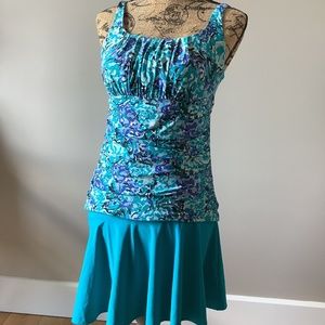 Lands’ End Two Piece Swim Suit